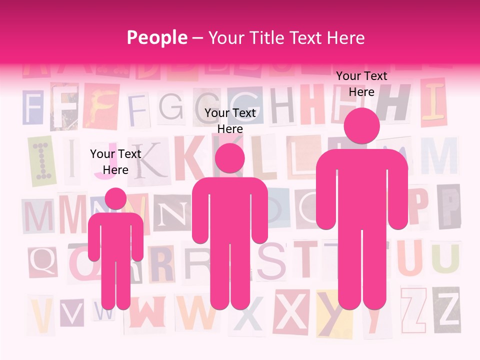 Togetherness Women Two PowerPoint Template