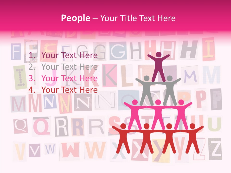 Togetherness Women Two PowerPoint Template