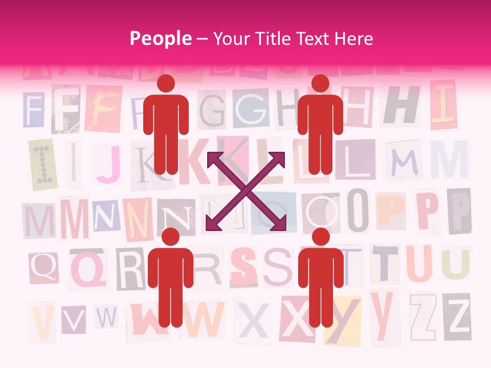 Togetherness Women Two PowerPoint Template