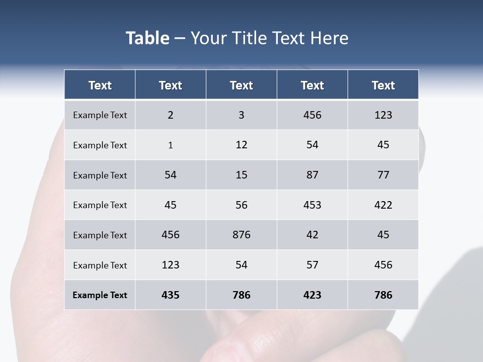 Closeup Human Holding Hands PowerPoint Template