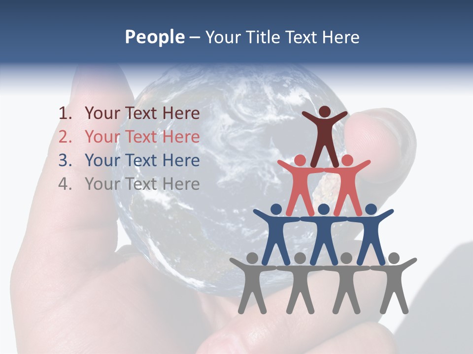 Closeup Human Holding Hands PowerPoint Template