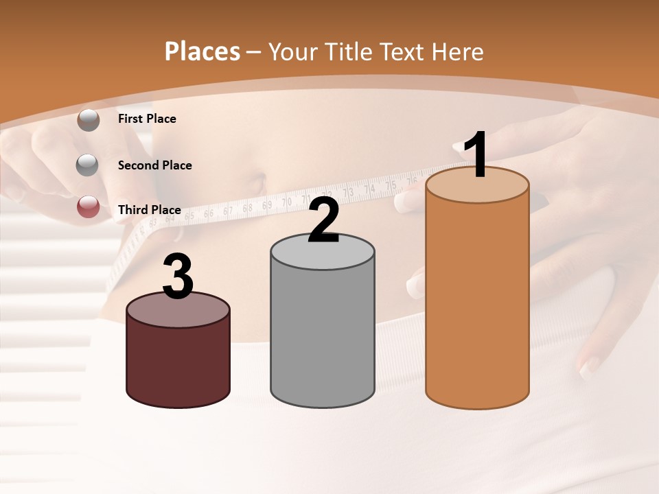 Senior  White Background Women PowerPoint Template