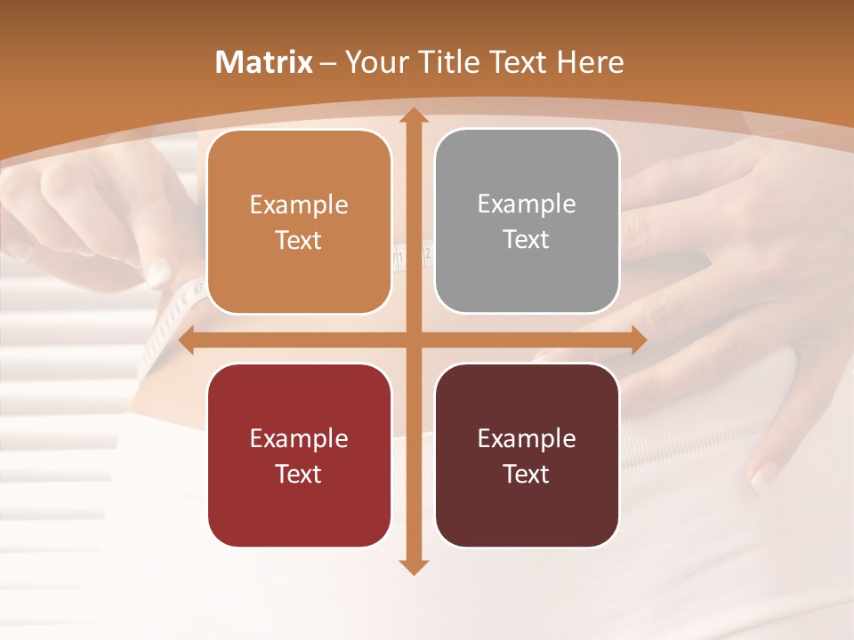 Senior  White Background Women PowerPoint Template