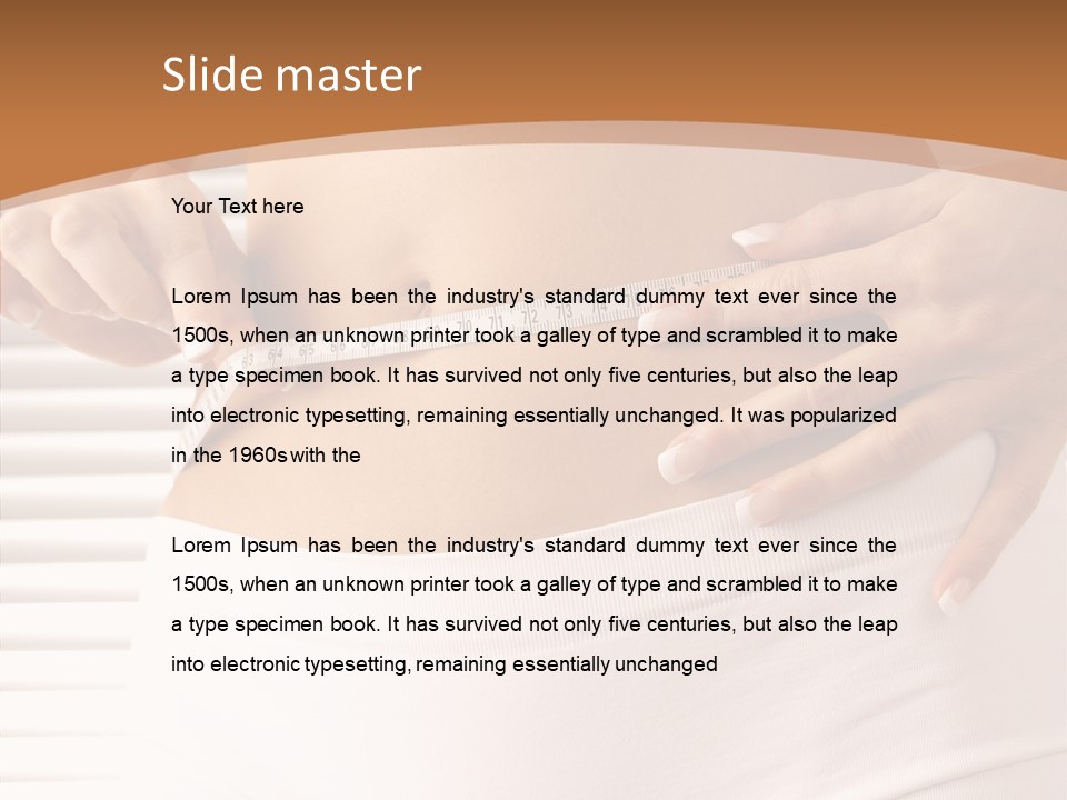 Senior  White Background Women PowerPoint Template