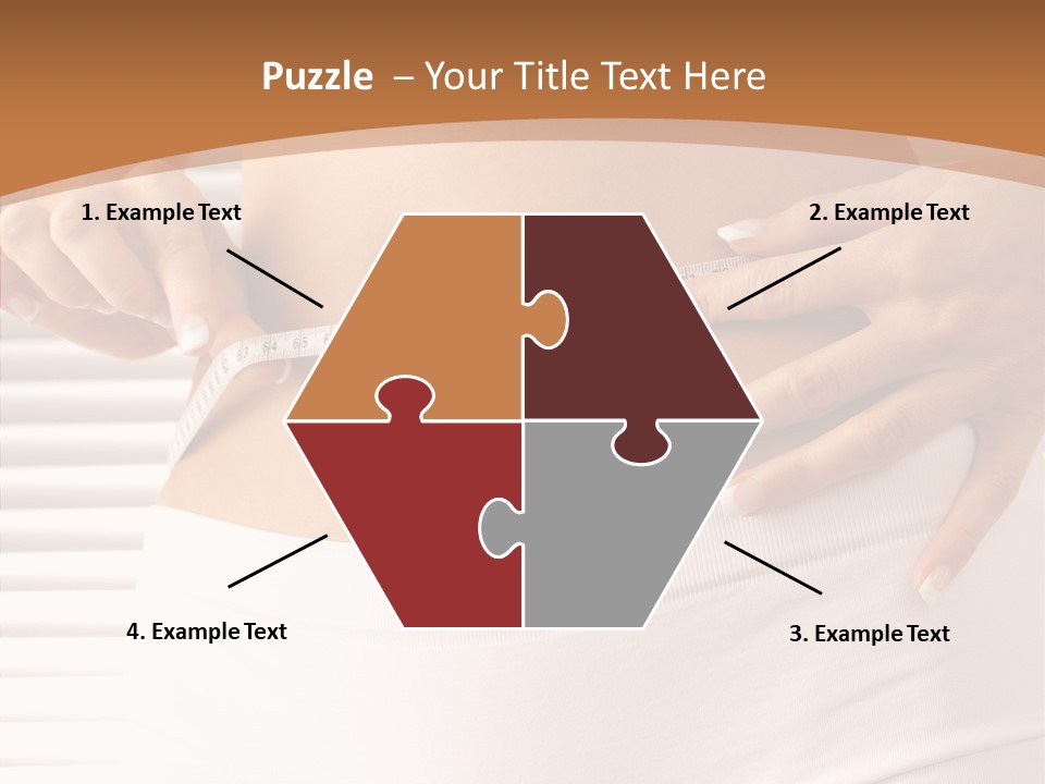 Senior  White Background Women PowerPoint Template