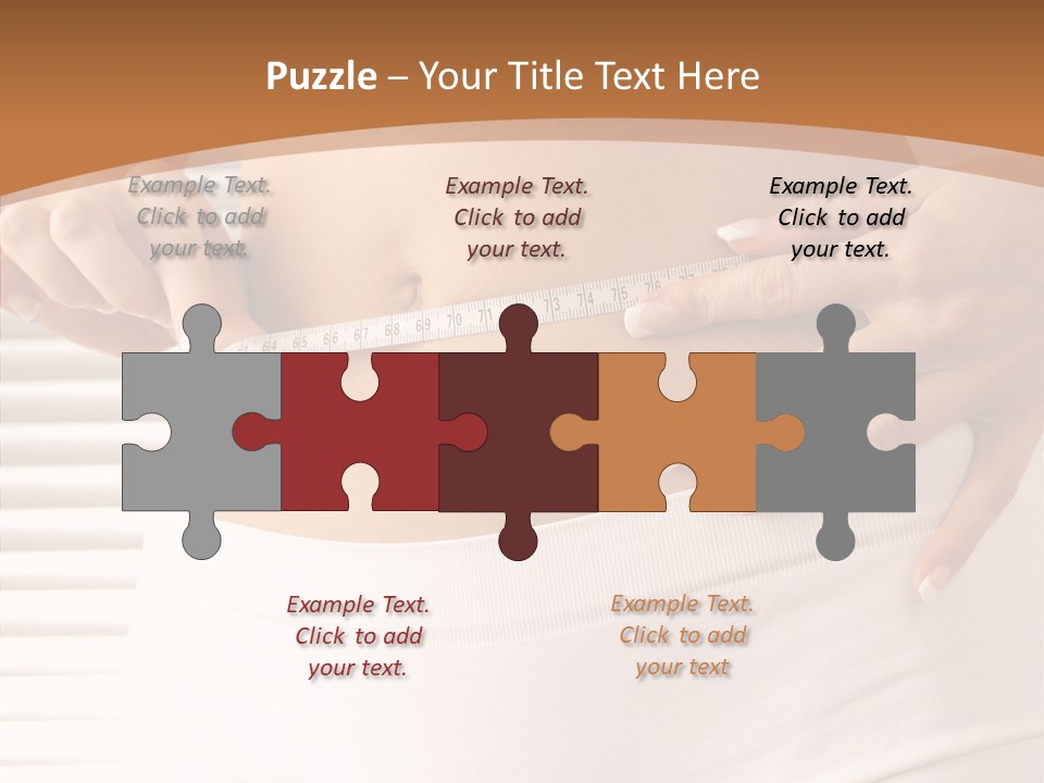 Senior  White Background Women PowerPoint Template