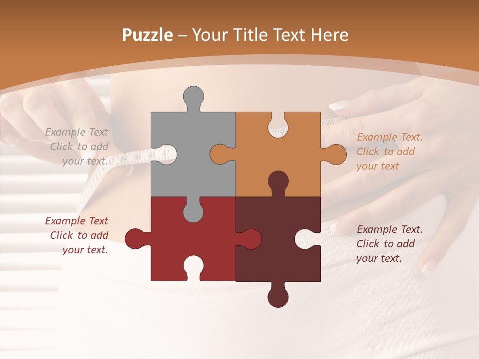 Senior  White Background Women PowerPoint Template