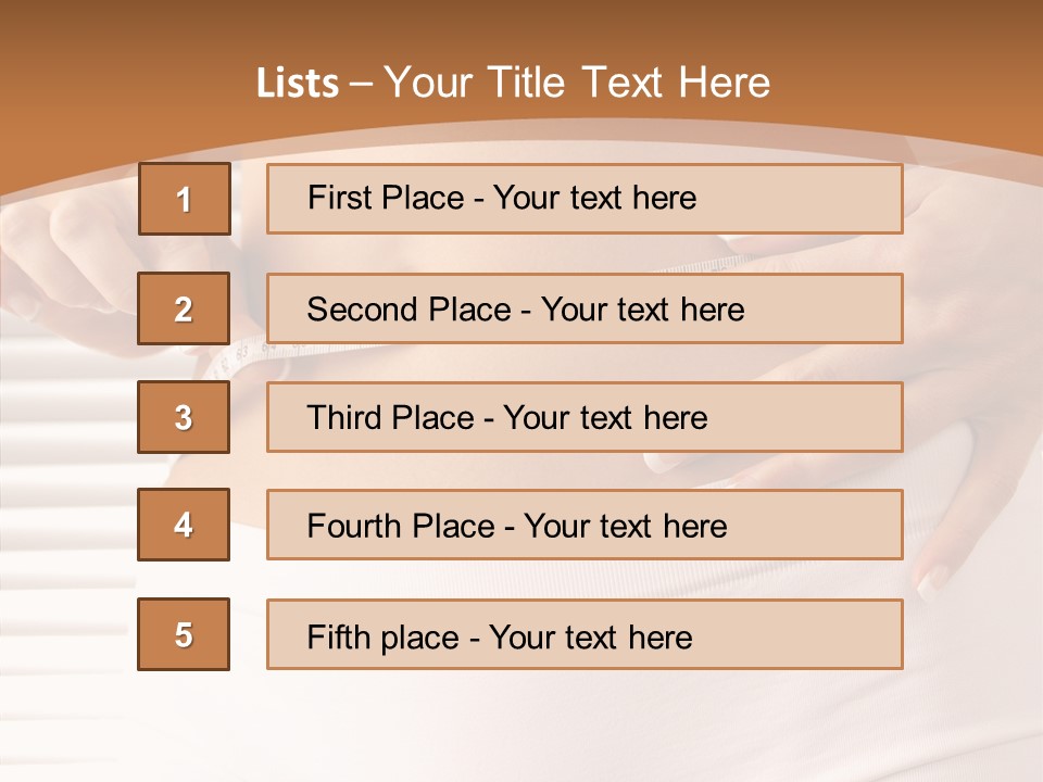 Senior  White Background Women PowerPoint Template