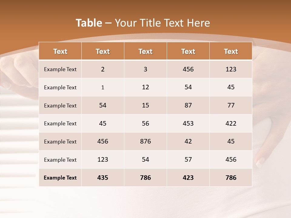 Senior  White Background Women PowerPoint Template