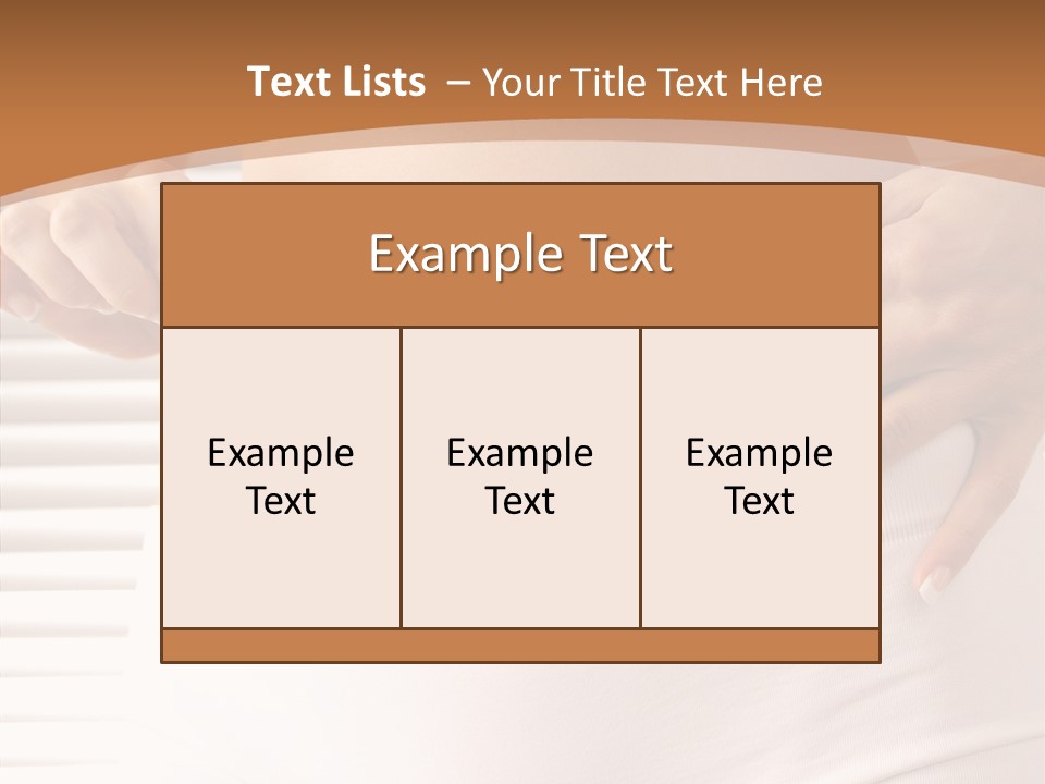 Senior  White Background Women PowerPoint Template