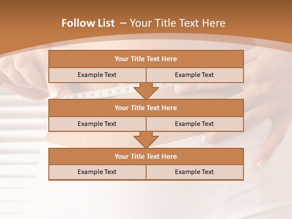 Senior  White Background Women PowerPoint Template