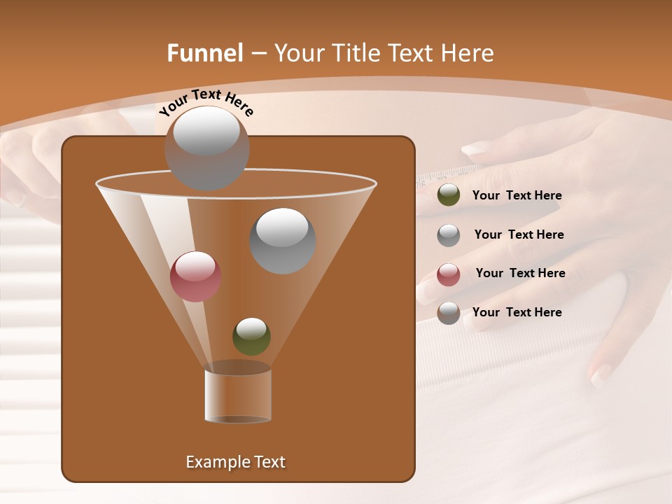 Senior  White Background Women PowerPoint Template