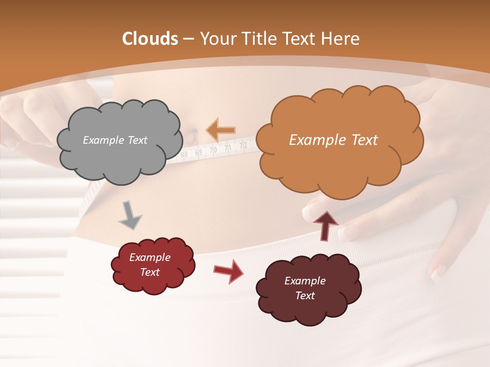 Senior  White Background Women PowerPoint Template