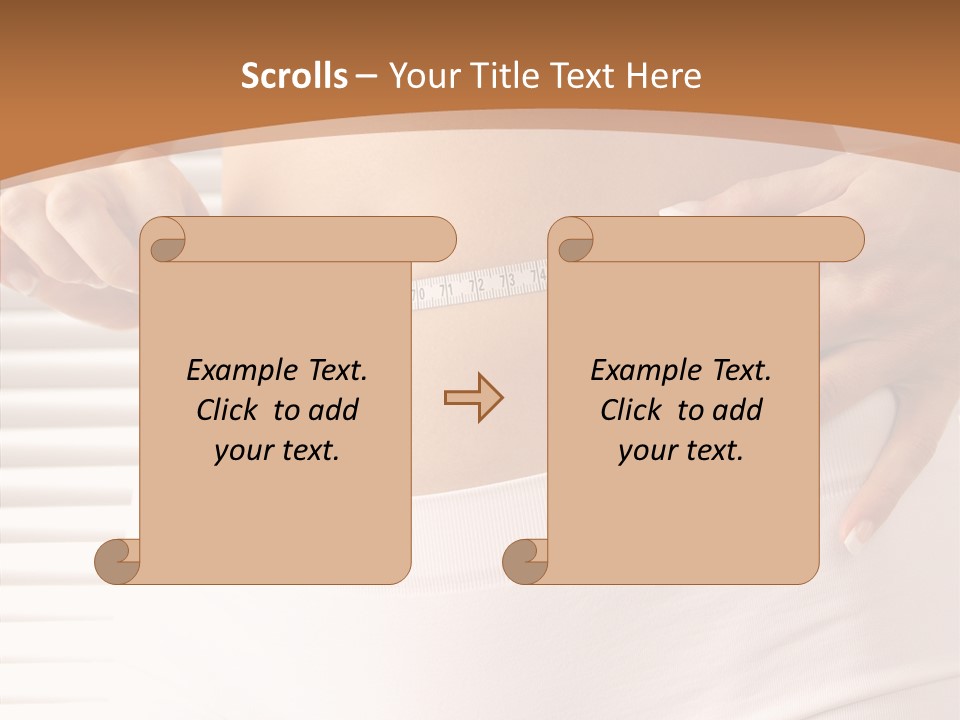 Senior  White Background Women PowerPoint Template