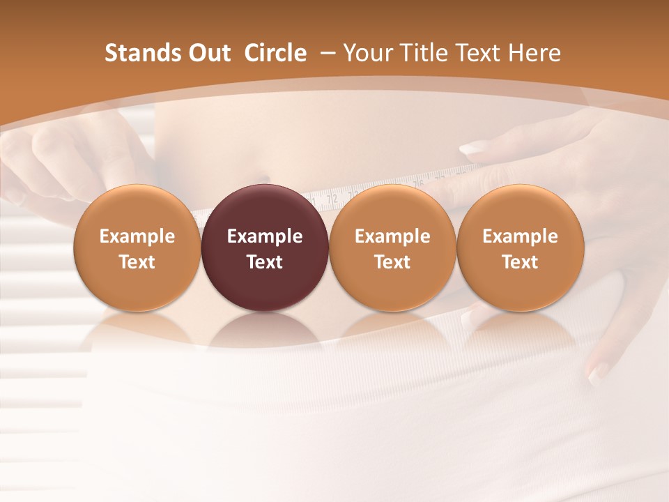 Senior  White Background Women PowerPoint Template