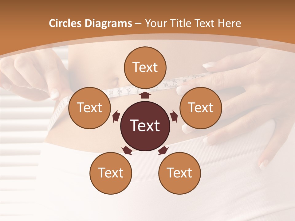 Senior  White Background Women PowerPoint Template