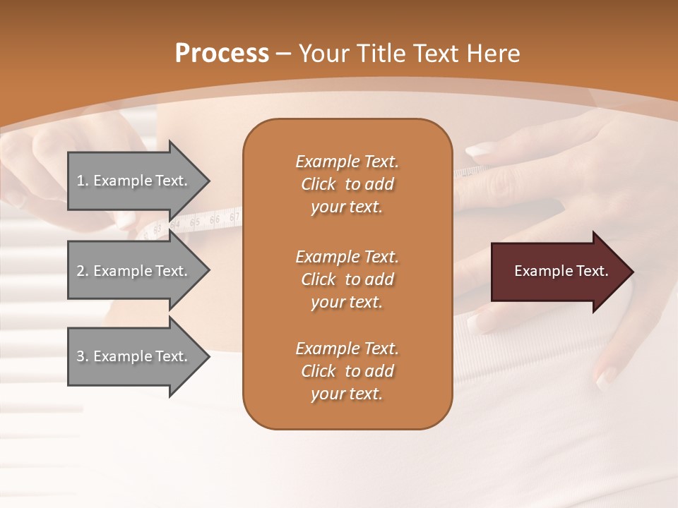 Senior  White Background Women PowerPoint Template