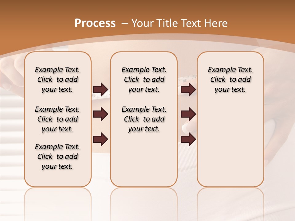Senior  White Background Women PowerPoint Template