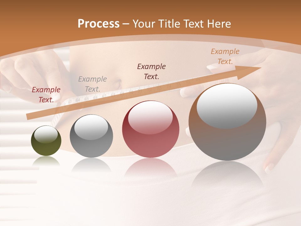 Senior  White Background Women PowerPoint Template