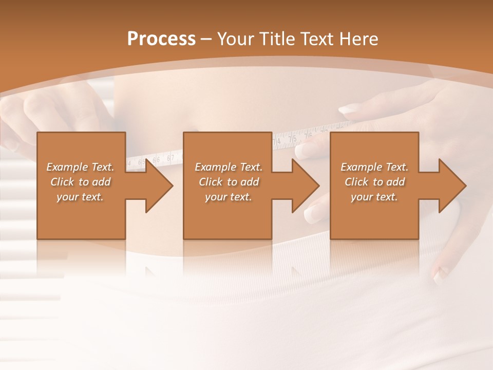 Senior  White Background Women PowerPoint Template