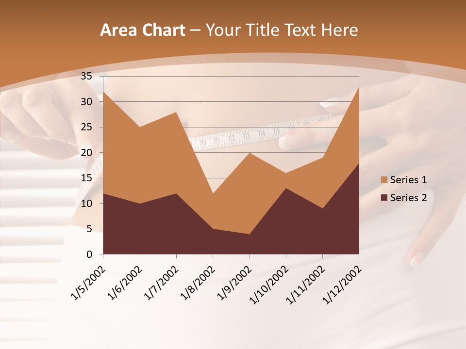 Senior  White Background Women PowerPoint Template