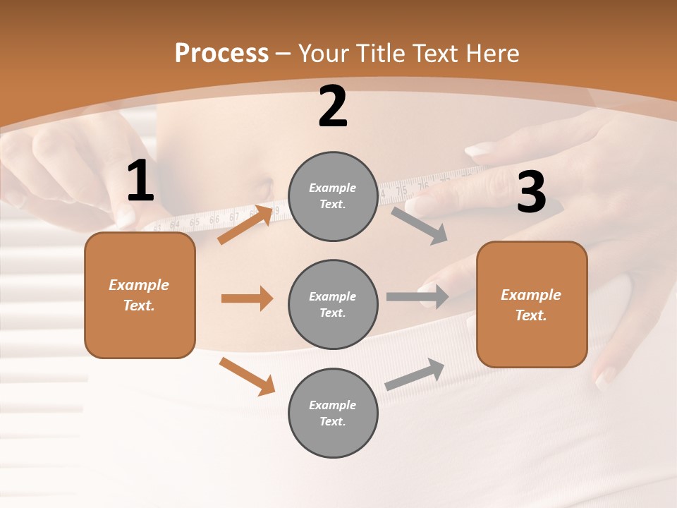 Senior  White Background Women PowerPoint Template