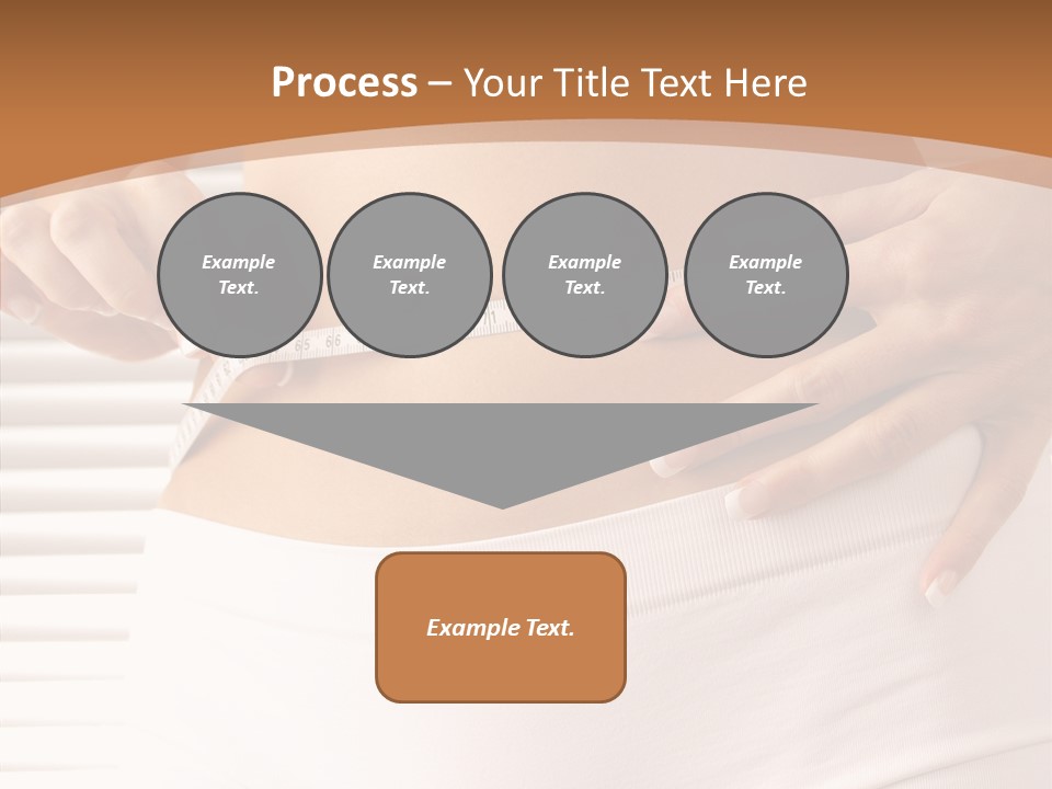 Senior  White Background Women PowerPoint Template