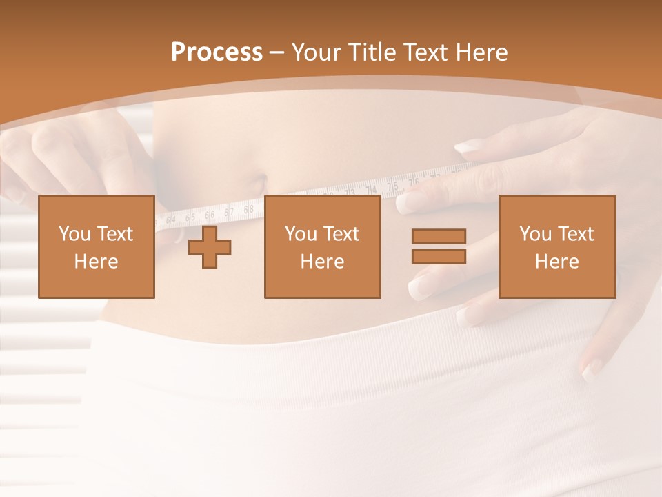 Senior  White Background Women PowerPoint Template