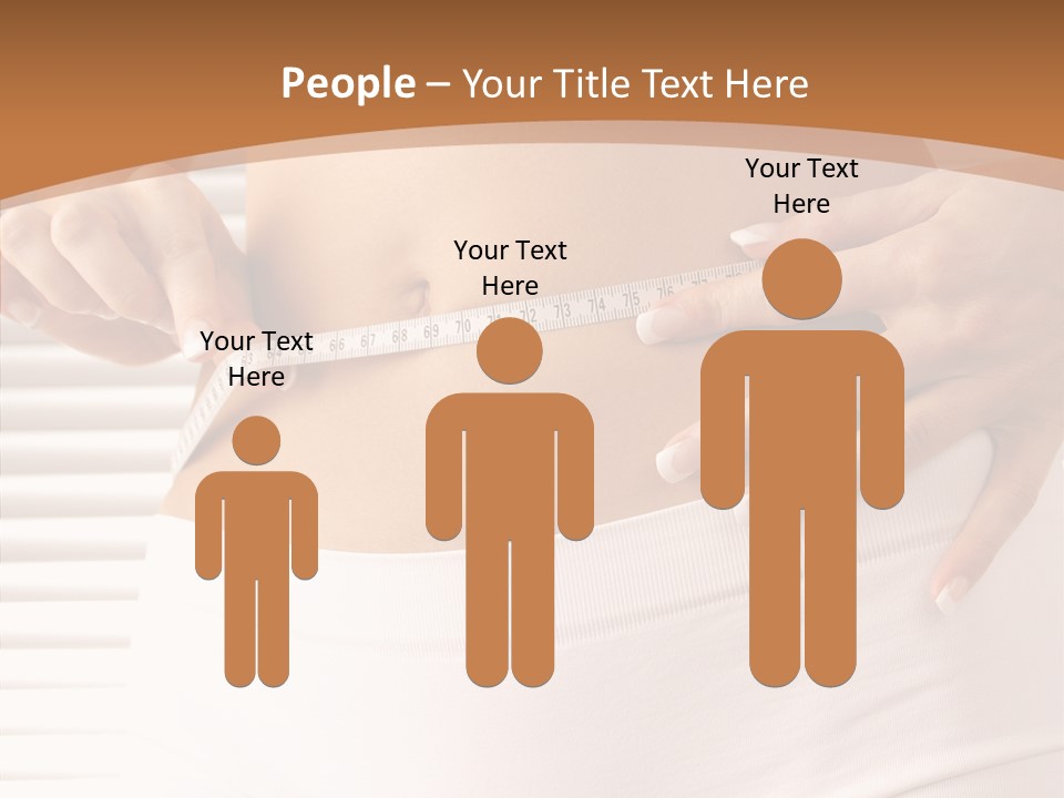 Senior  White Background Women PowerPoint Template