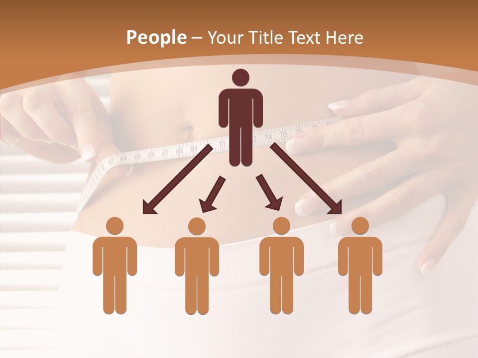 Senior  White Background Women PowerPoint Template