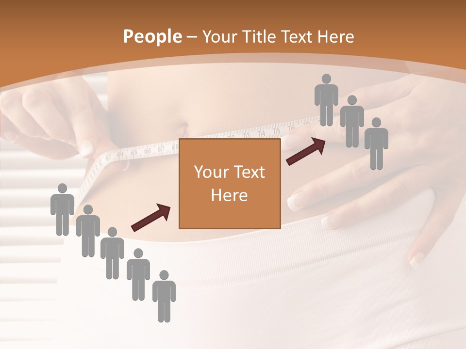 Senior  White Background Women PowerPoint Template