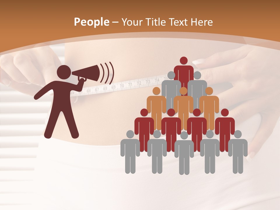 Senior  White Background Women PowerPoint Template