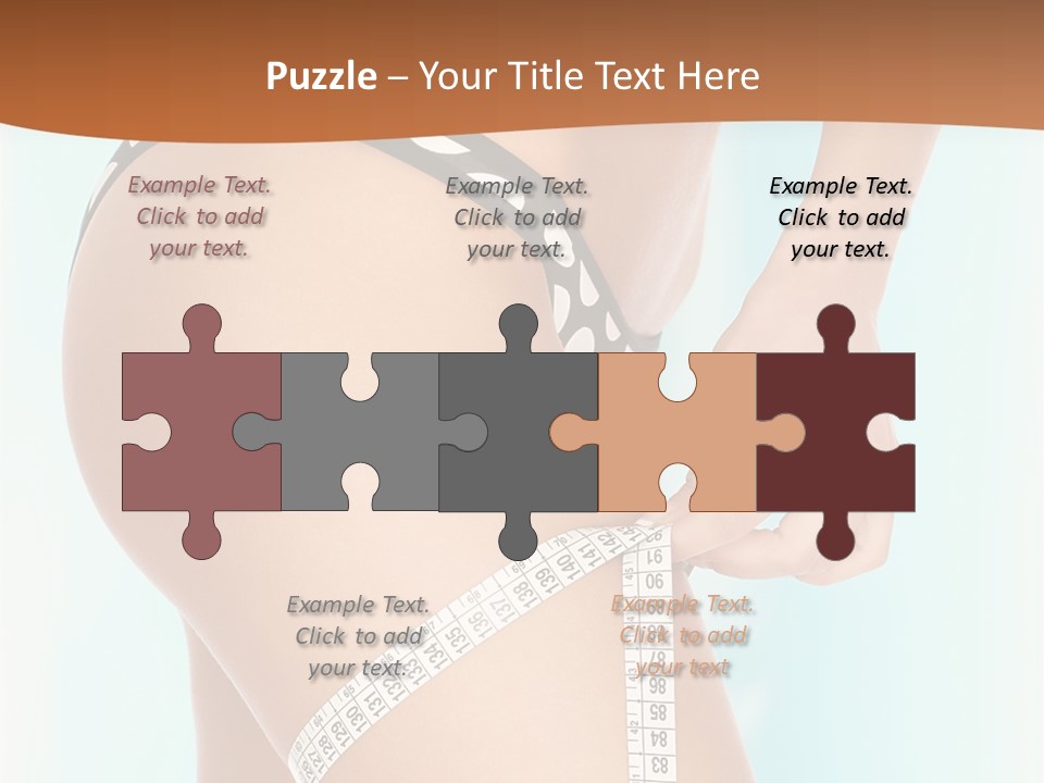 Helping Hand Grandmother Assist PowerPoint Template