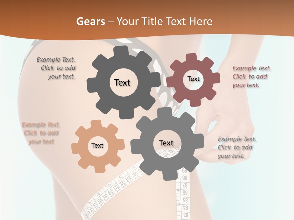 Helping Hand Grandmother Assist PowerPoint Template