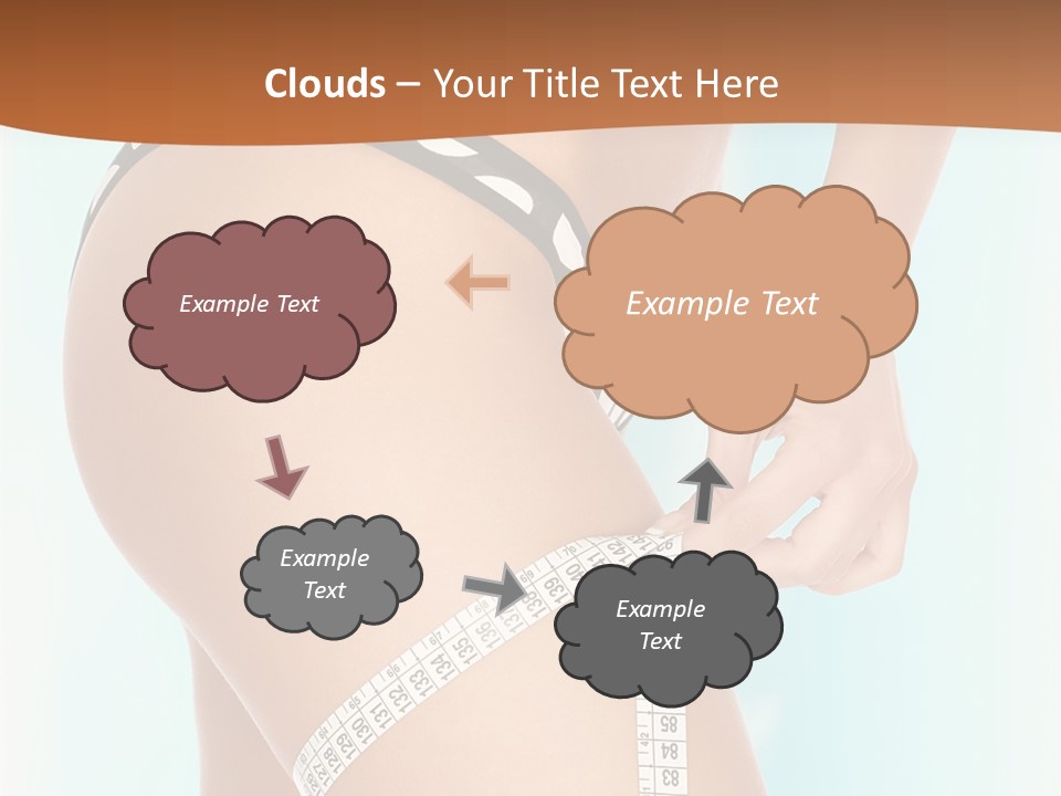 Helping Hand Grandmother Assist PowerPoint Template