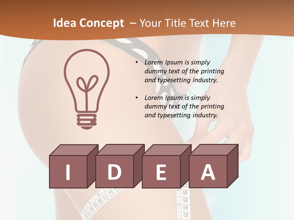 Helping Hand Grandmother Assist PowerPoint Template