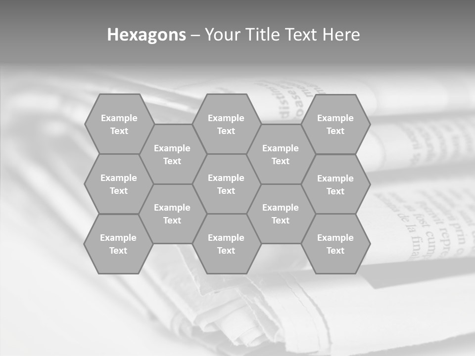 Assistance Caregiver Hold PowerPoint Template