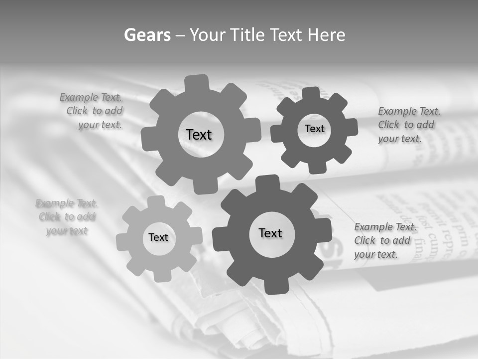 Assistance Caregiver Hold PowerPoint Template