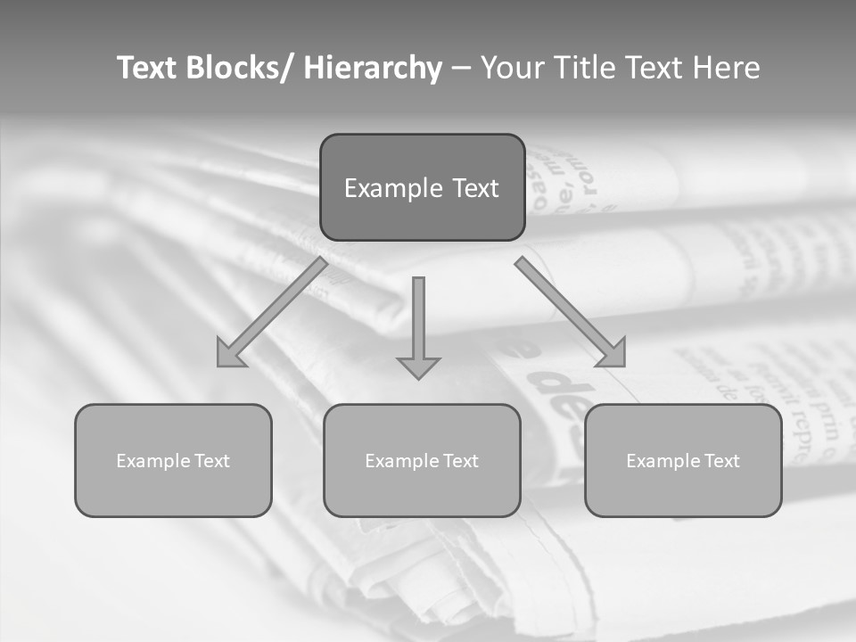 Assistance Caregiver Hold PowerPoint Template