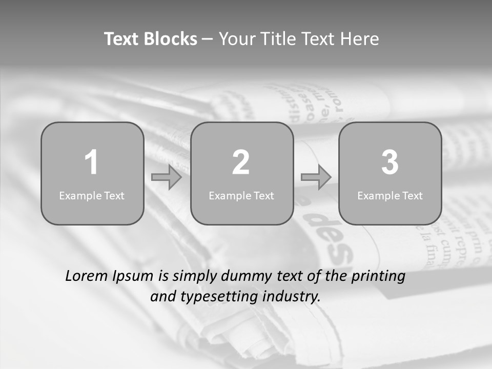 Assistance Caregiver Hold PowerPoint Template