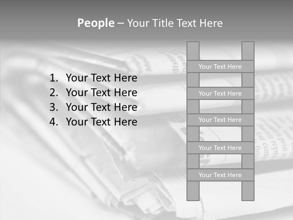 Assistance Caregiver Hold PowerPoint Template