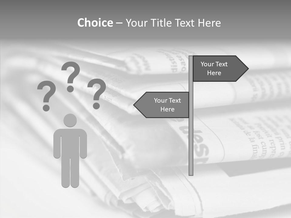 Assistance Caregiver Hold PowerPoint Template