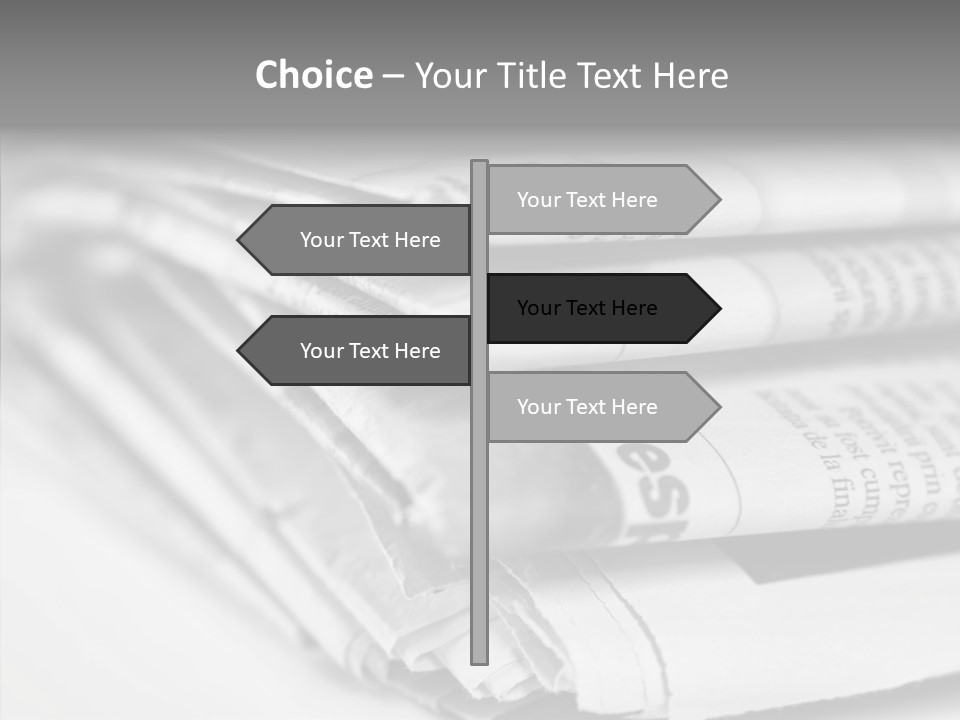 Assistance Caregiver Hold PowerPoint Template