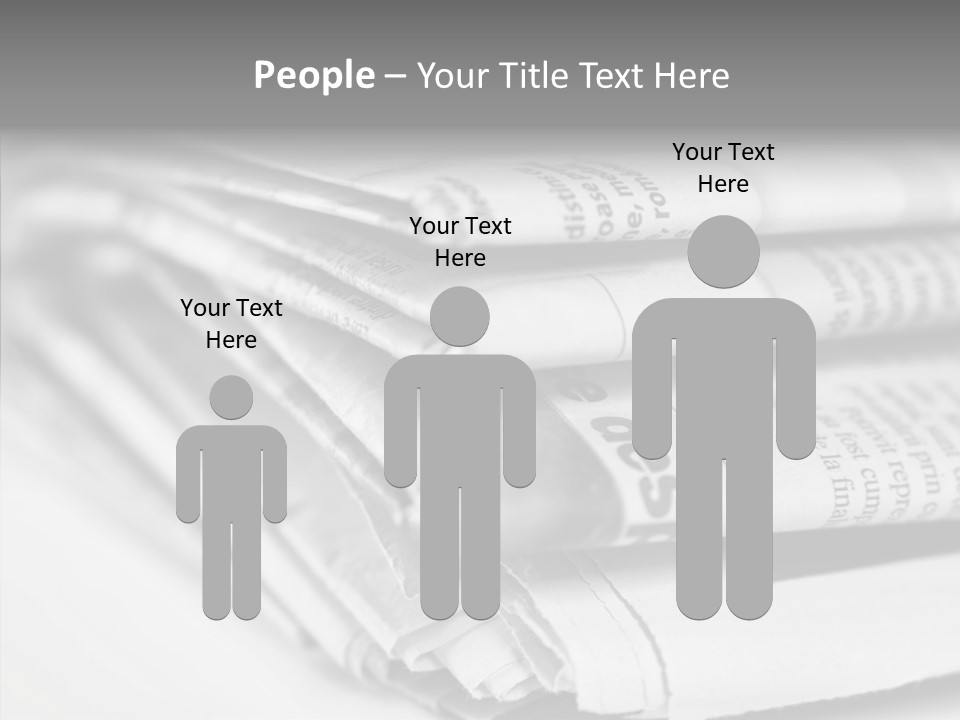 Assistance Caregiver Hold PowerPoint Template