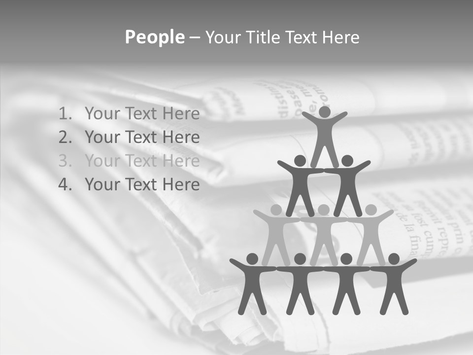 Assistance Caregiver Hold PowerPoint Template