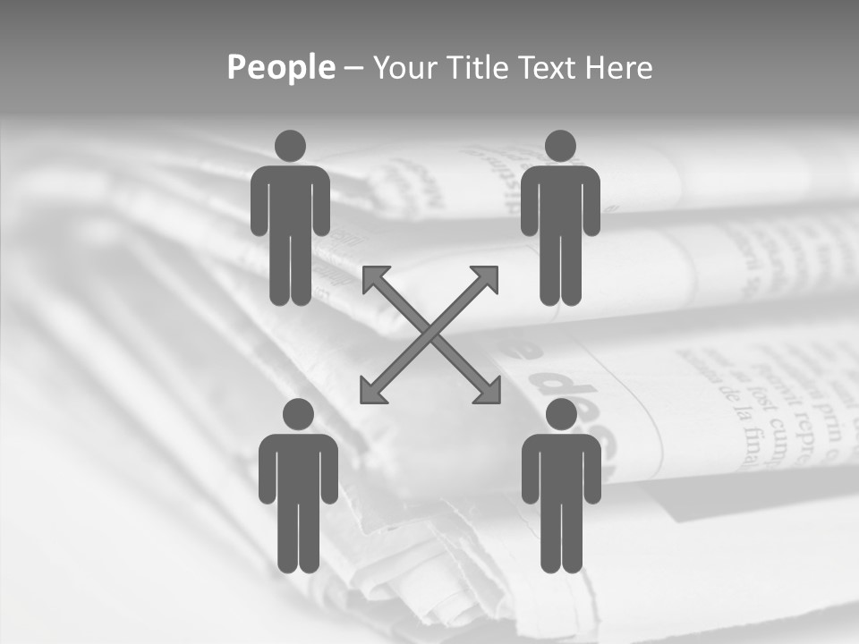 Assistance Caregiver Hold PowerPoint Template