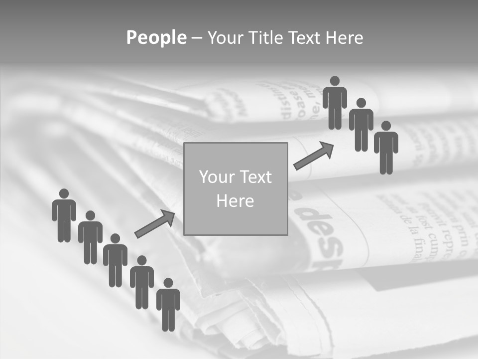 Assistance Caregiver Hold PowerPoint Template