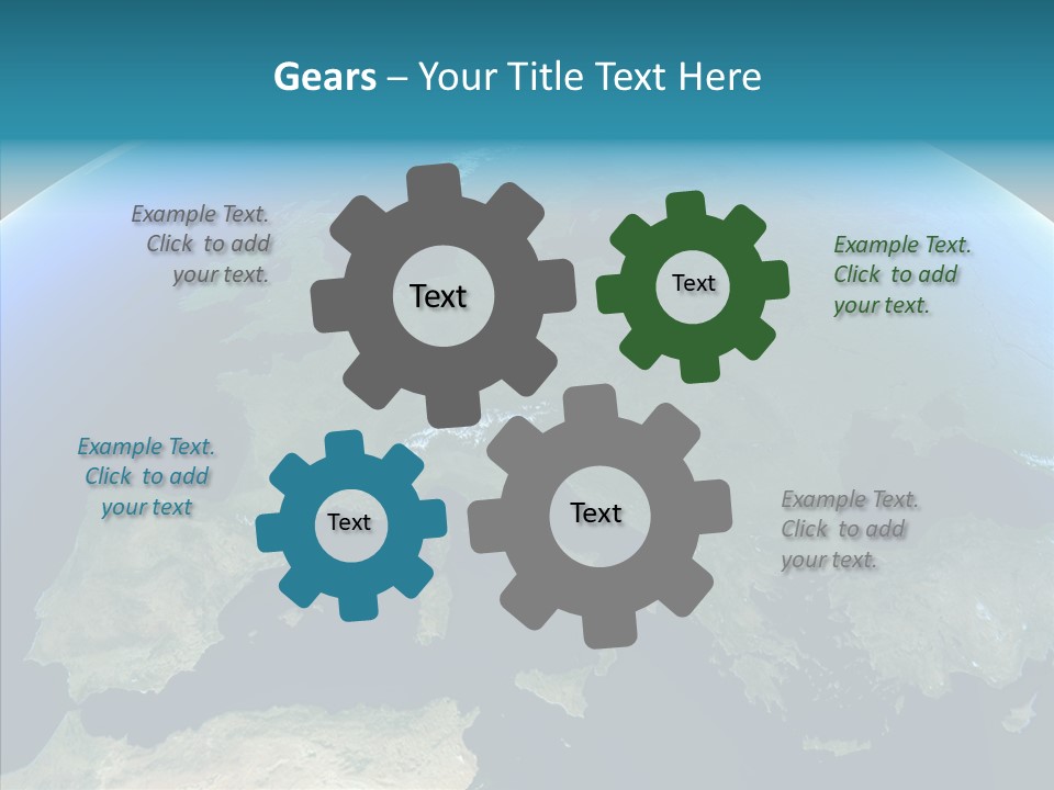 Care Hand Senior PowerPoint Template