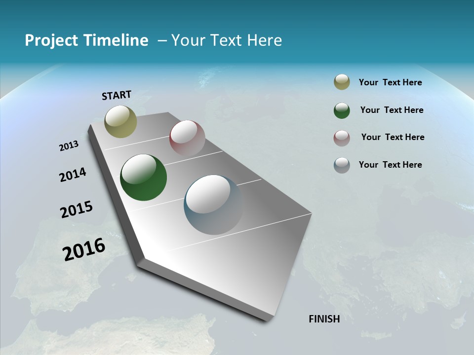 Care Hand Senior PowerPoint Template