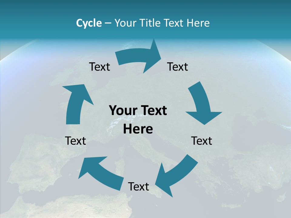 Care Hand Senior PowerPoint Template